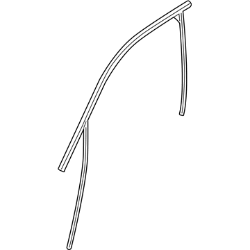 BMW 51-31-7-335-505 Window Guide, Left Front Door