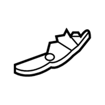 Honda 74255-SWA-A00 Stopper, Footrest