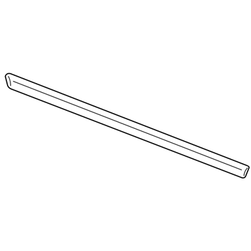 Nissan 999G2-UZ1K232 Body Side Moldings Right Hand Set (Body Color Matched) K23 - Silver - Brilliant Silver