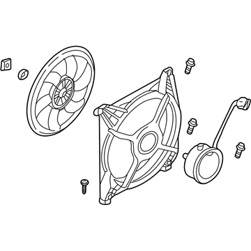 Hyundai 25380-3D180 Blower Assembly