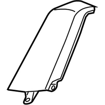 Honda 82157-TA5-A01 Pad & Frame, Passenger Side Seat-Back Side