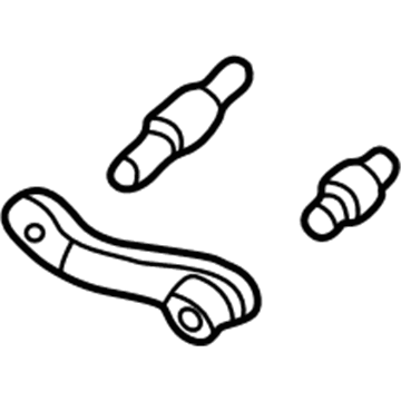 Acura 52390-SK7-010 Arm, Right Rear (Upper)