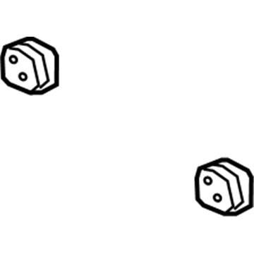 Ford F2GZ-5F262-A Front Pipe Insulator