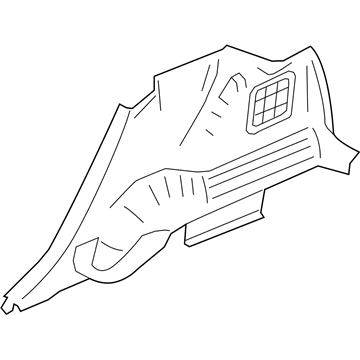 Ford 9T4Z-7831012-AC Quarter Trim Panel