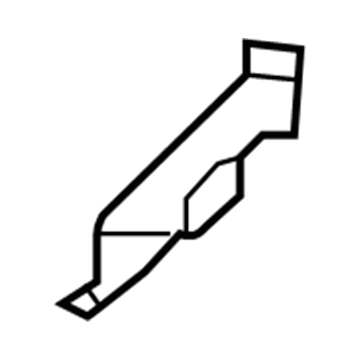 Nissan 78878-4RA0A Tape-Rear Fender, RH