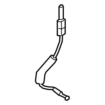 Lexus 69750-0E071 Cable Assembly, Front Door