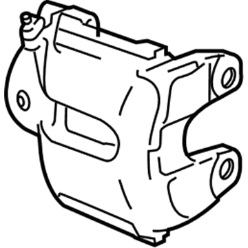 BMW 34-21-7-845-138 Brake Caliper Housing, Rear Right