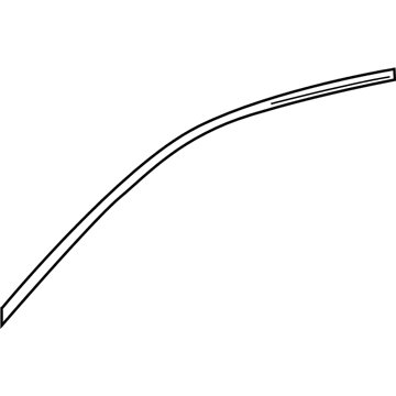 Toyota 75753-F4010 Upper Molding