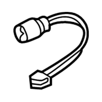 BMW 34-35-1-164-372 Brake Pad Wear Sensor Rear