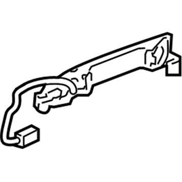 Lexus 69220-53040-A3 Front Door Outside Handle Assembly, Left