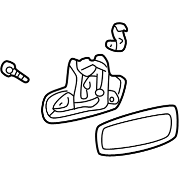 Toyota 69210-12290-G9 Front Door Outside Handle Assembly Right