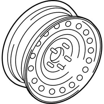 Ford 1L2Z-1015-CA Spare Wheel