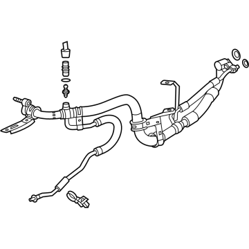GM 84798196 Rear AC Hose