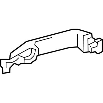 Toyota 69210-0E080-J4 Handle, Outside
