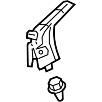 Honda 74210-TR3-A00 Cowl Top Assy., R. FR. Side