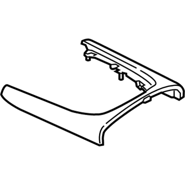 BMW 51-16-7-949-682 TRIM COVER, CENTER CONSOLE