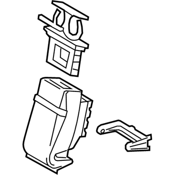 Lexus 72830-30C70-C0 Rear Seat Armrest Assembly, Center