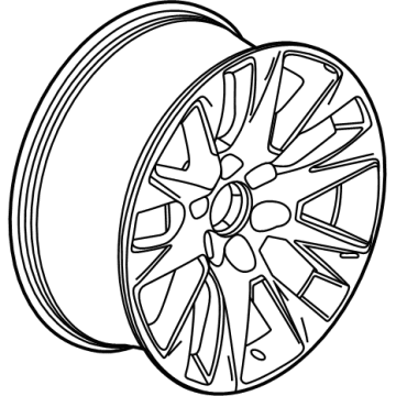 GM 84570309 Wheel, Alloy