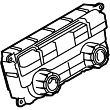 Ford 9L3Z-19980-JA Dash Control Unit