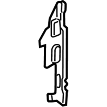 Hyundai 29134-2B800 Air Guard, Right