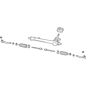 Nissan 48001-5SA1A Gear & Linkage-Steering
