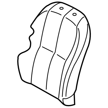 Kia 88460A9050DLA Front Back Covering Assembly Right