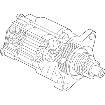 Acura 06312-P5G-003RM Starter Motor Assembly (Reman)