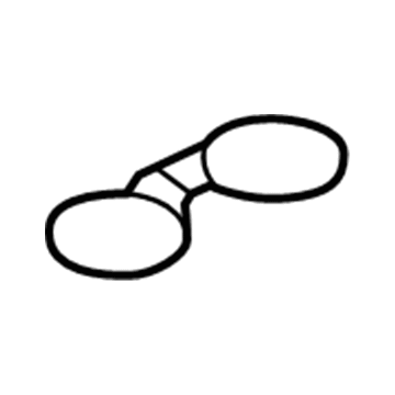 BMW 51-16-9-200-879 Rubber Insert, Drink Holder