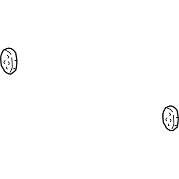 GM 96181437 Muffler Insulator