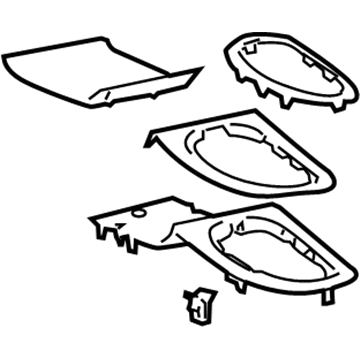 GM 22774743 Shift Panel