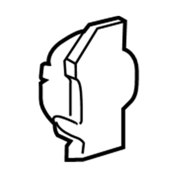 BMW 64-11-8-363-785 Evaporator Cover