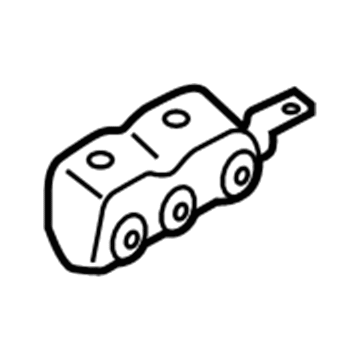 BMW 61-25-8-624-558 ANGLE BRACKET, FRONT LEFT