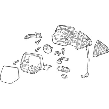 GM 84221925 Reading Lamp Assembly