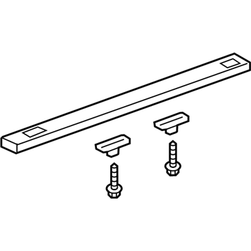 Acura 84620-TJB-A01ZA Strip R (Deep Black)