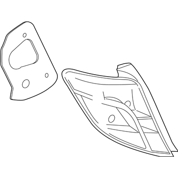 Toyota 81561-52760 Tail Lamp Assembly