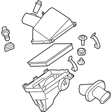 Infiniti 16500-ZE00B Air Filter