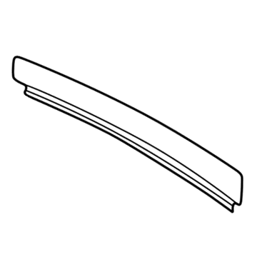 BMW 51-32-7-038-357 Cover, Column B, Door, Front Left