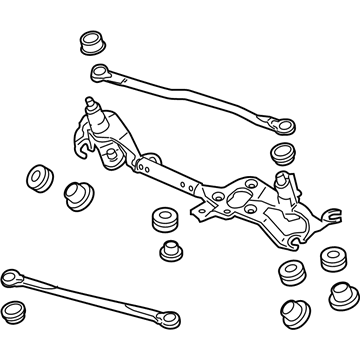 Honda 76530-TM8-A11 Link, FR. Wiper