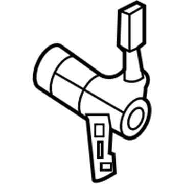 Kia 819704DB00 Door Key Sub Set, Left