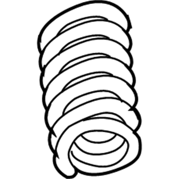 Mopar 52121734AA Front Coil Spring