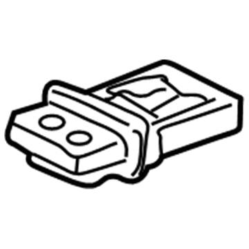 Lexus 72806-50010-B1 Rear Seat Center Armrest Cup Holder Sub-Assembly