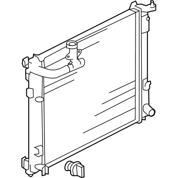 Nissan 21410-3AB3B Radiator Assy