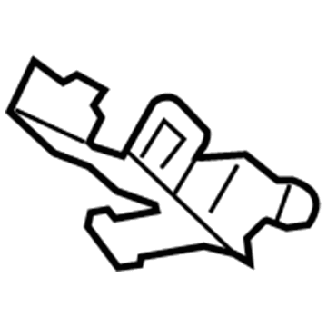 Kia 812101G010 STRIKER & Switch Assembly-Trunk