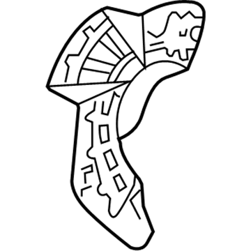 Ford JL3Z-2K005-A Splash Shield