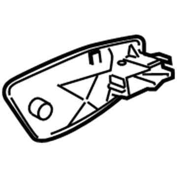 BMW 51-41-6-978-137 Inside Left Door Handle