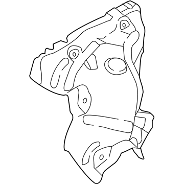 Nissan 16590-5RB1A Cover-Exhaust Manifold