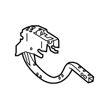 Lexus 64510-53140 Hinge Assembly, Luggage