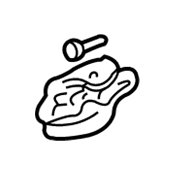 Toyota 69205-AA010-E1 Handle, Inside