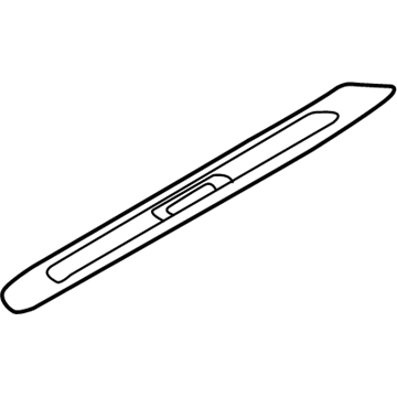 Hyundai 85883-B1600-RNB Trim-Front Step Plate, RH