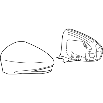 Lexus 8794A-76070-J1 Cover, Outer Mirror